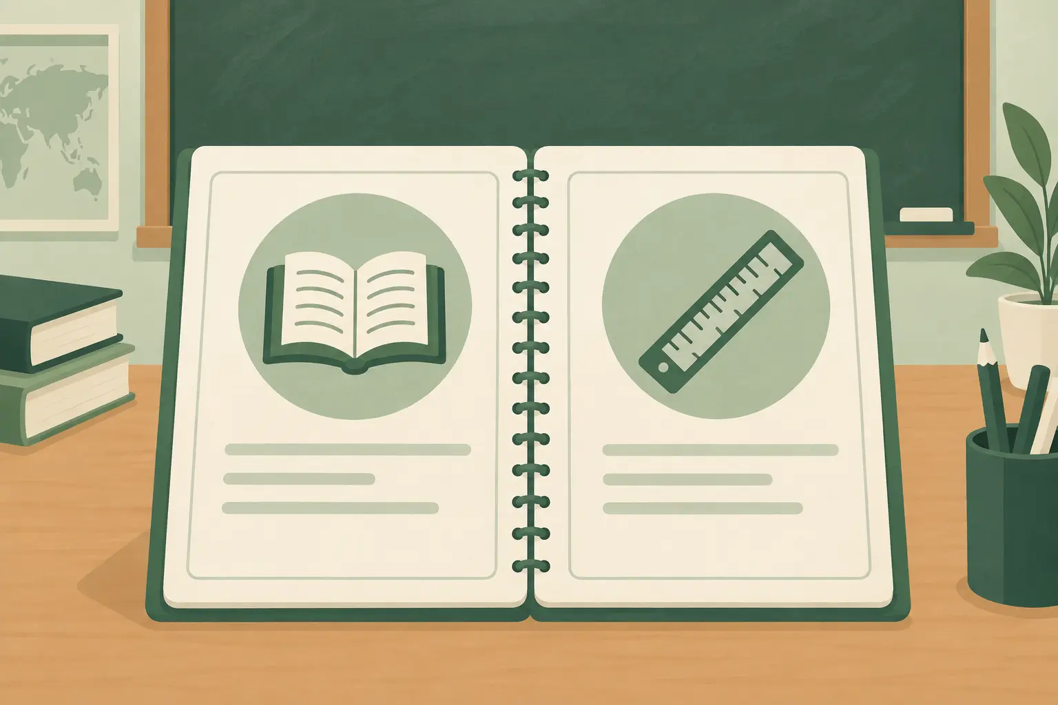 Dwie kolumny notatnika: definicja teoretyczna i operacyjna pojęcia w pracy z pedagogiki